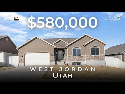 5758 W Lugano Dr, West Jordan, UT home video tour
