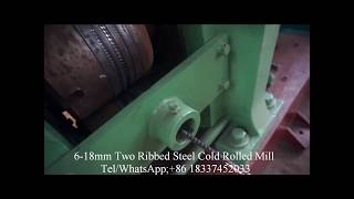 6-18mm Two Ribbed Steel Cold Rolled Mill
