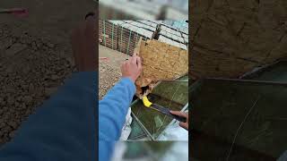 Breaking a Regular Glass vs. Tempered Glass! 😱 #satisfying #glass #shorts #construction