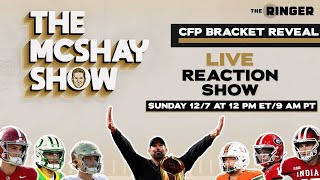 College Football Playoff Selection Show Live Reactions! Miami Makes It! | The McShay Show