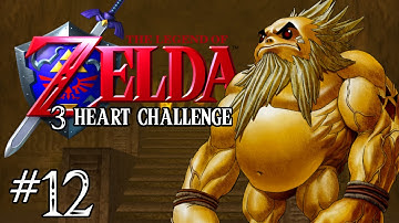 Zelda: Ocarina of Time - 3 Heart Challenge! - Part 12: INTO THE FIRE TEMPLE!