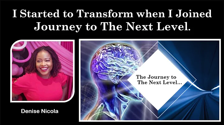 I Started to Transform when I Joined Journey to Th...