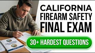 California Firearm Safety Certificate Final exam/CA FSC prep Exam Questions and Answers Practice