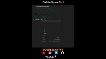 Find the Square Root in Python | Python Examples | Python Coding Tutorial | Python Coding Interview