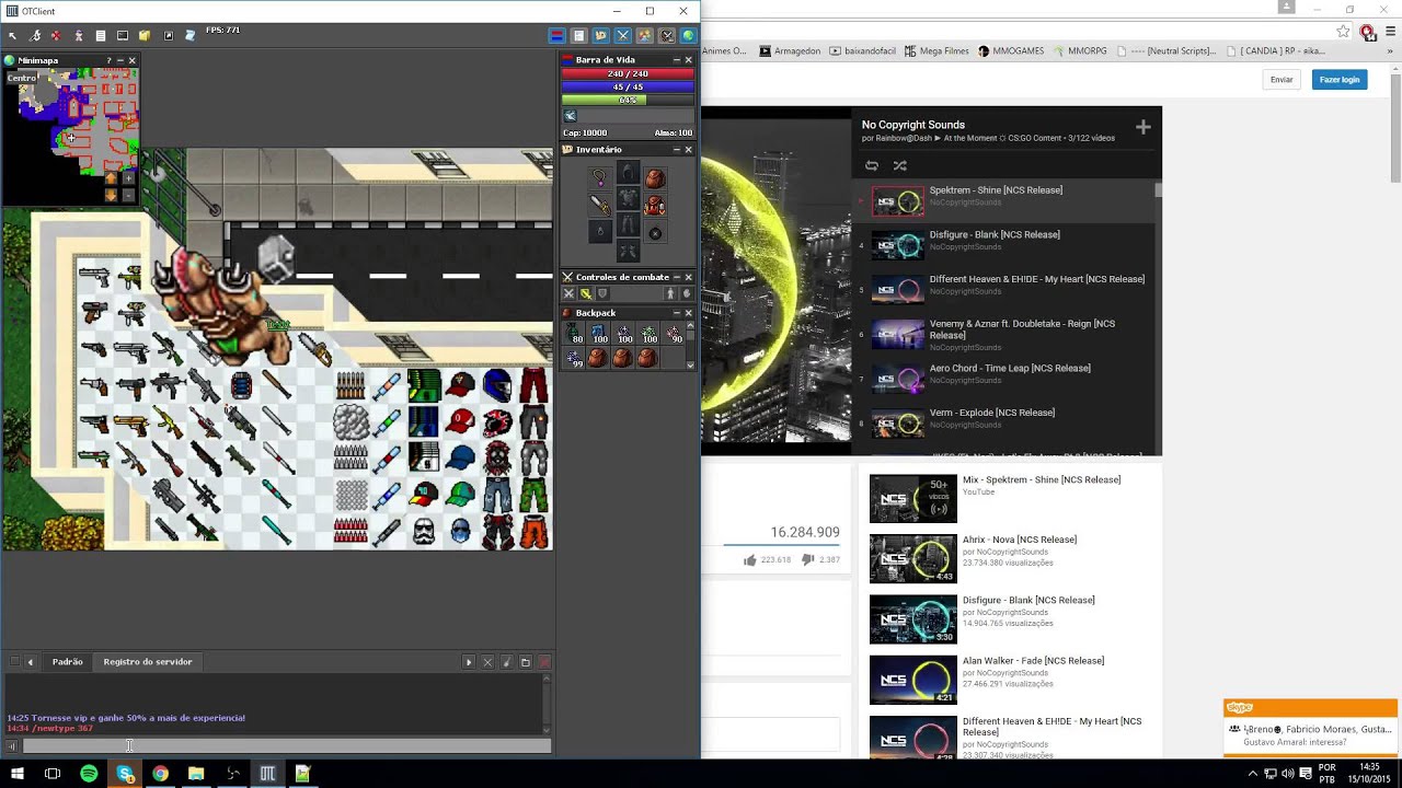 PROJETO Servidor TIBIA FPS