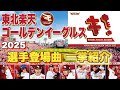 【プロ野球】東北楽天ゴールデンイーグルス 2025年シリーズ、選手が登場曲に使用している曲・アーティストを一挙ご紹介【まとめ・ランキング・雑学】