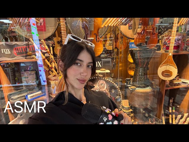 ASMR | بریم توی ساز فروشی؟؟؟🥁🪇🎷