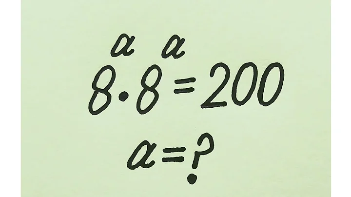 Germany | Can you solve this? | National Olympiad Mathematics | a=?