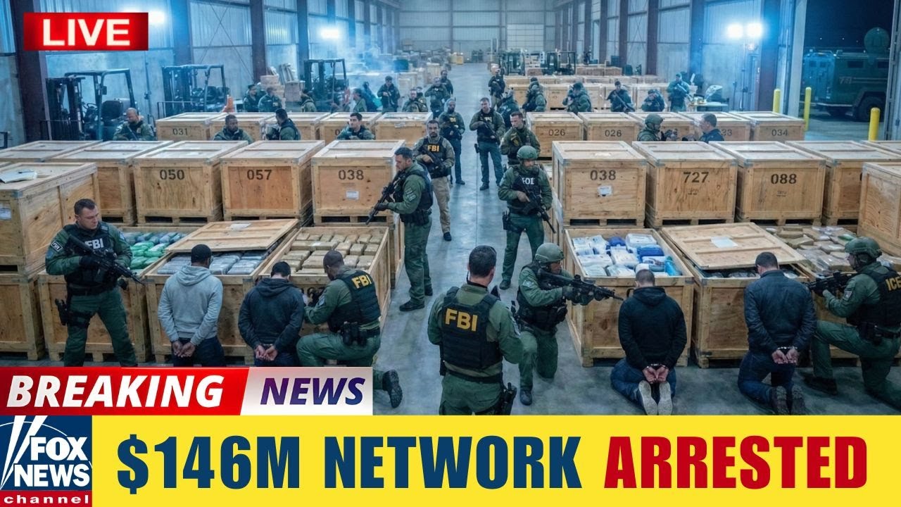 784 Crates Seized as FBI & ICE Expose $146M Network Behind Scrubbed Verdict