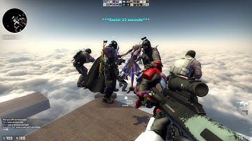 CSGO : Zombie Escape MOD : ze_surf_vortex_v2_6 map