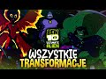 Ben 10 ultimate alien wszystkie transformacje