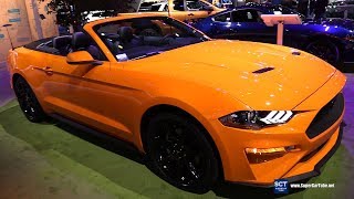 2018 Ford Mustang Ecoboost Convertible - Exterior and Interior Walkaround - 2018 New York Auto Show