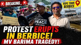 🛑 BREAKING_ 🛑 ALI OUTREACH DISRUPTED IN HOPE TOWN BERBICE BY OPP. PROTESTERS!  