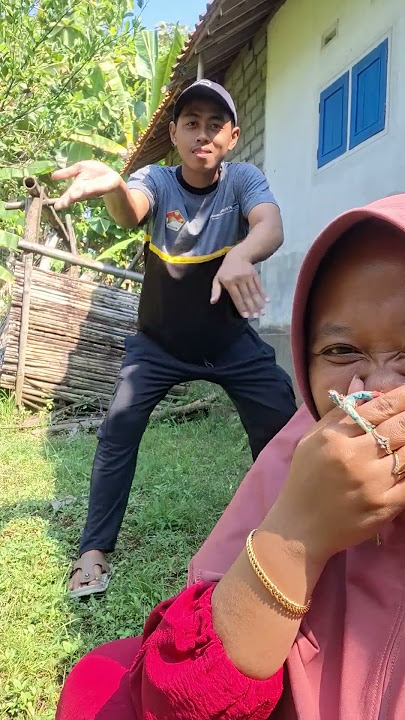HIBURAN NYA NYURUH SUAMI JOGED SUDAH BAHAGIA🤣🤣🤣😂🤣 #suamiistri #lucu #dagelanjowo