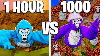 1 Hour Vs 1000 Hours In Gorilla Tag