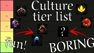 Tier list of fun! My thoughts on which Age of Wonders 4 cultures are the most fun :)