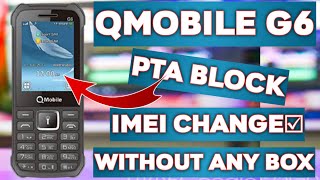 QMobile G6 Invalid Sim Imei Change With New Code