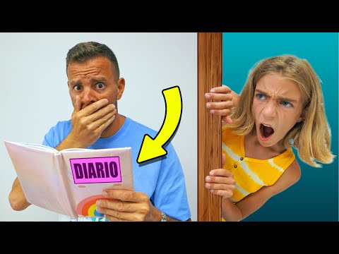 ESPIO EL DIARIO DE MI HIJA GISELE ITARTE VLOGS