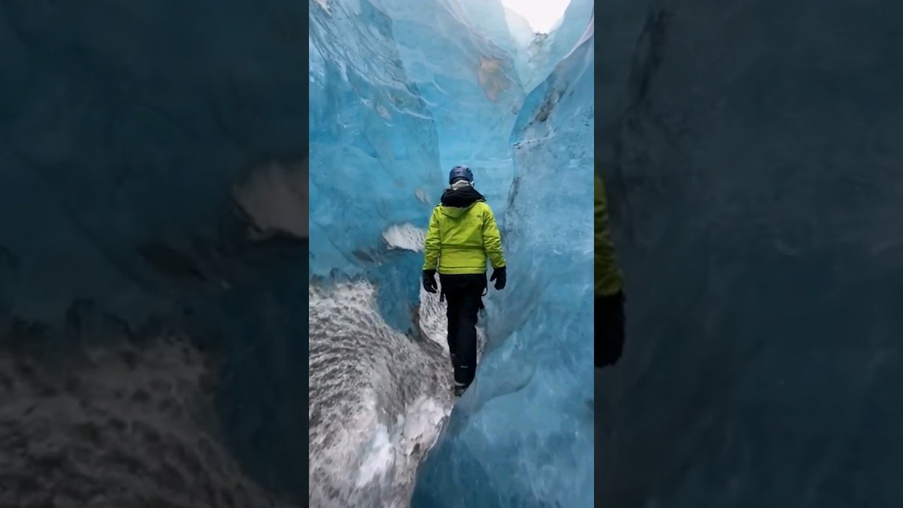 Ice cave tour in Iceland