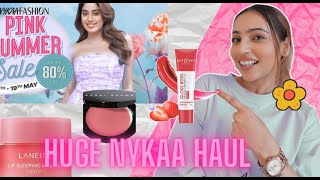 NYKAA PINK SUMMER SALE HAUL 2024 - Unfiltered Review!☀️🛍️💗