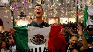 「モスクワ一番のパーティー」　メキシコがドイツに勝利　サッカーW杯