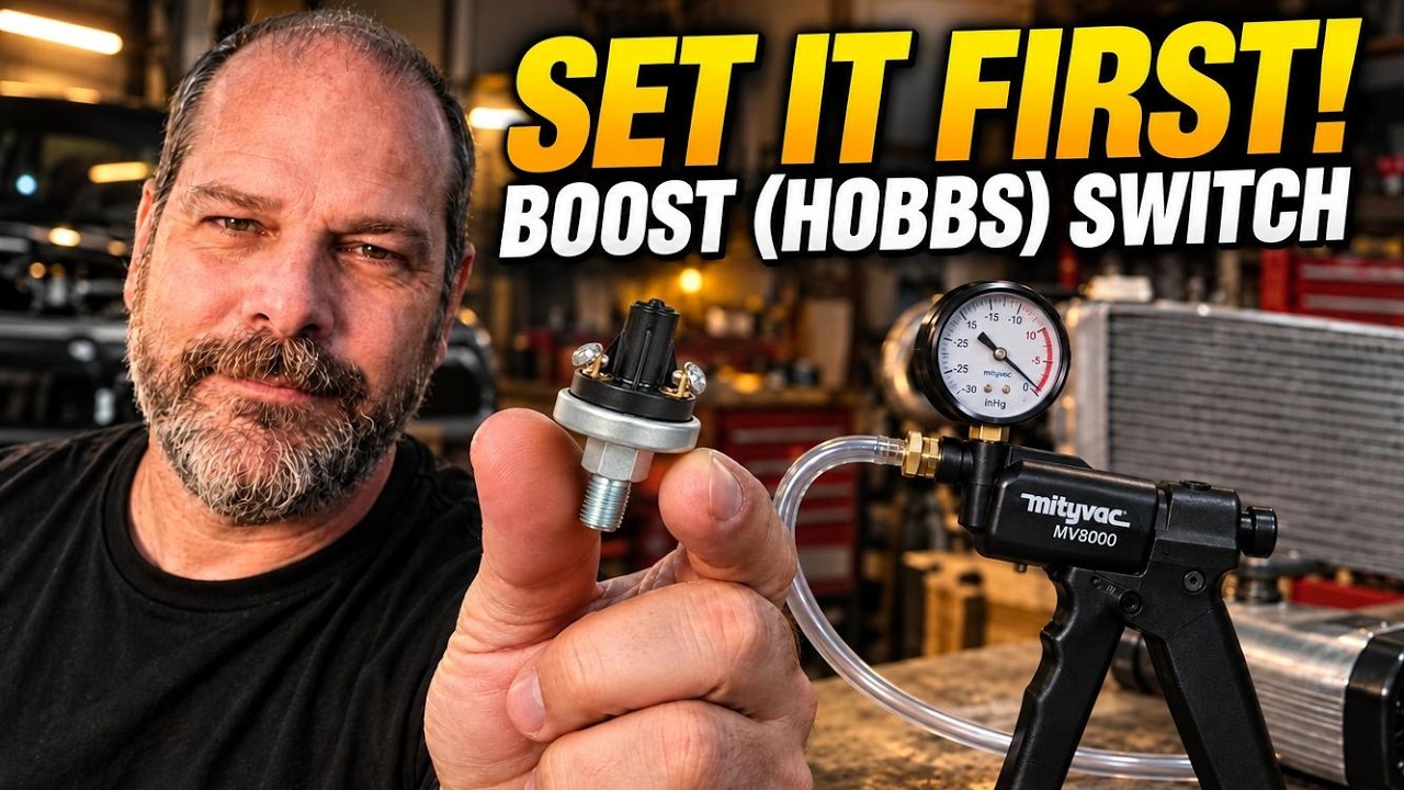 Don't Install Your Pressure (Hobbs) Switch Until You Do This!