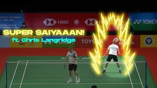 When Chris Langridge turned to Super Saiyaan Mode on court | Powerful Badminton Game | God of Sports by God of Sports 632 views 1 year ago 51 seconds