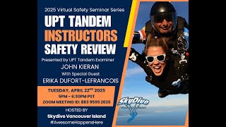 2025 SVI Safety Seminar: UPT Tandem Instructors Safety Review