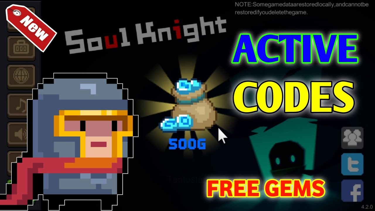 SOUL KNIGHT CODES 2022 SOUL KNIGHT GIFT CODE August 2022 ACTIVE CODE SOUL KNIGHT YouTube