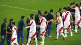 Barcelona vs. Rayo vallecano - begin of the game + Barcelona hymn
