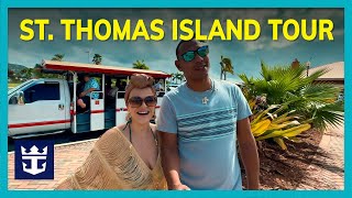 Experience the BEST of St. Thomas Sightseeing Tour! ROYAL CARIBBEAN CRUISE SHIP🛳