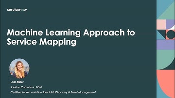 How To - ML Based Service Mapping