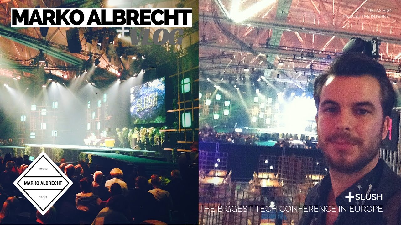 SLUSH - The biggest tech conference in Europe | HELSINKI, Finland | Marko Albrecht VLOG