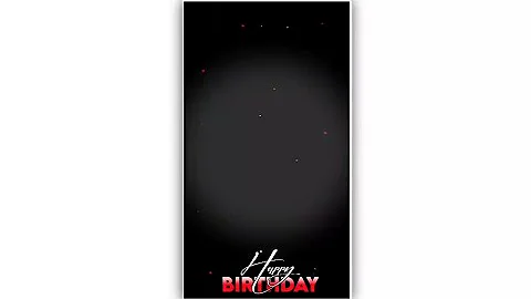 Happy birthday song status - Mix two happy birthday songs - Black Background WhatsApp status