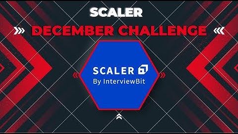 Scaler December Challenge 2023 || Gratis spullen en goodies || Moet je zien