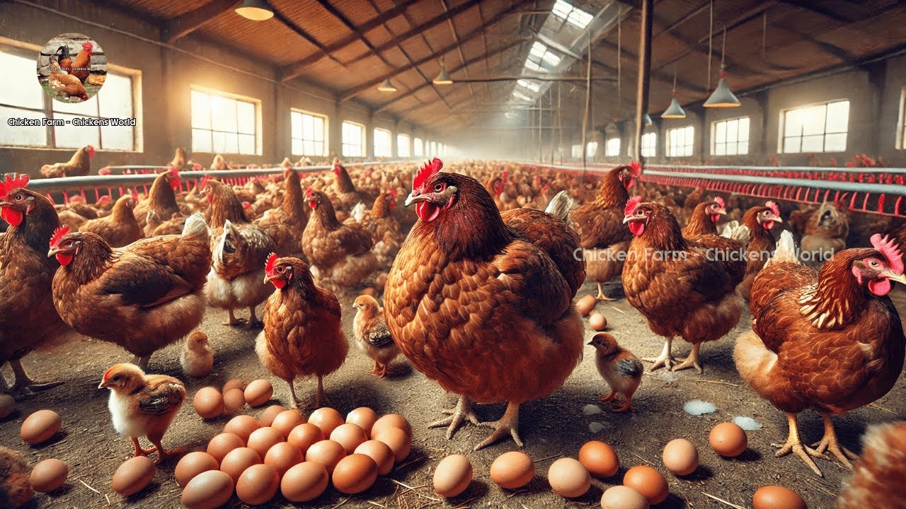 How To Raise Free Range Chickens For Meat, Eggs, Poultry Farm - YouTube