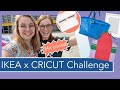 Ikea x cricut die diy challenge mit  lieselou  