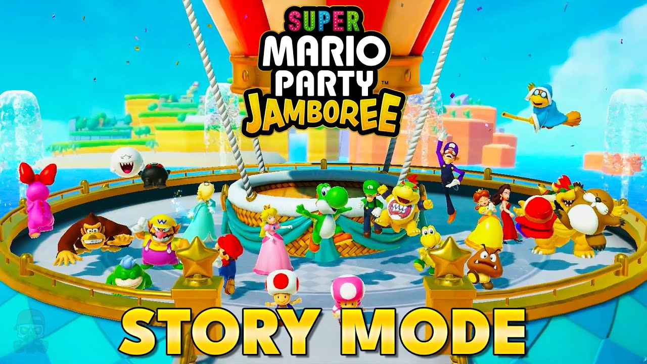 Super Mario Party Jamboree - Story Mode (FULL GAME) - YouTube