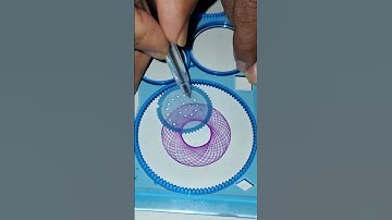 Spirograph Art is Pure Visual ASMR ✍️ #drawing