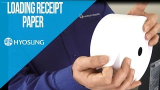 Loading Receipt Paper