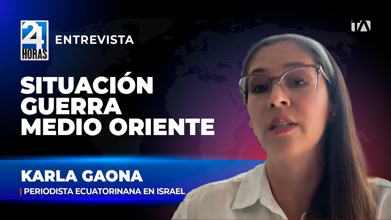Los ecuatorianos que vivimos en Israel estamos acostumbrados|Entrevista a Karla Gaona