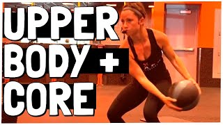 Upper Body Strength and Core with Coach Katie! // 30 Minute At Home Workout