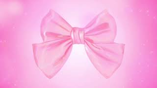 Coquette aesthetic pink bow background ♡ girly preppy ribbon soft bokeh silent screensaver screenshot 2