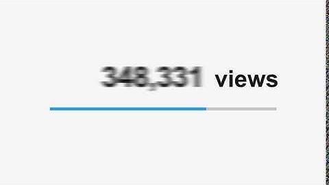 Screen Views Million Count For Social Media