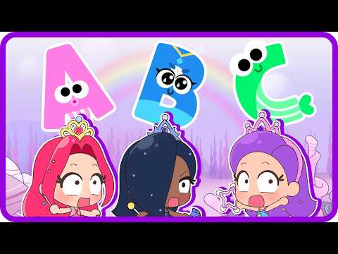 인어공주 ABC 송 | 함께 알파벳 배워요! | 버블젬 영어 동요 | 레인보우 버블젬🌈