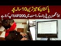 Pakistan Ka Tez Tareen 10 Sala Bacha Jo Ankh Pe Pati Bandh Kar 1 Minute Me 200 Words Type Karta Hai