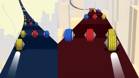 Color Road  - All Level / Gameplay IOS  .