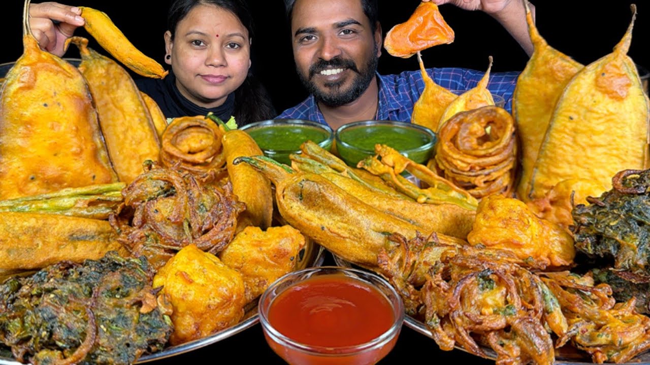 Pakoda Eating Challenge 