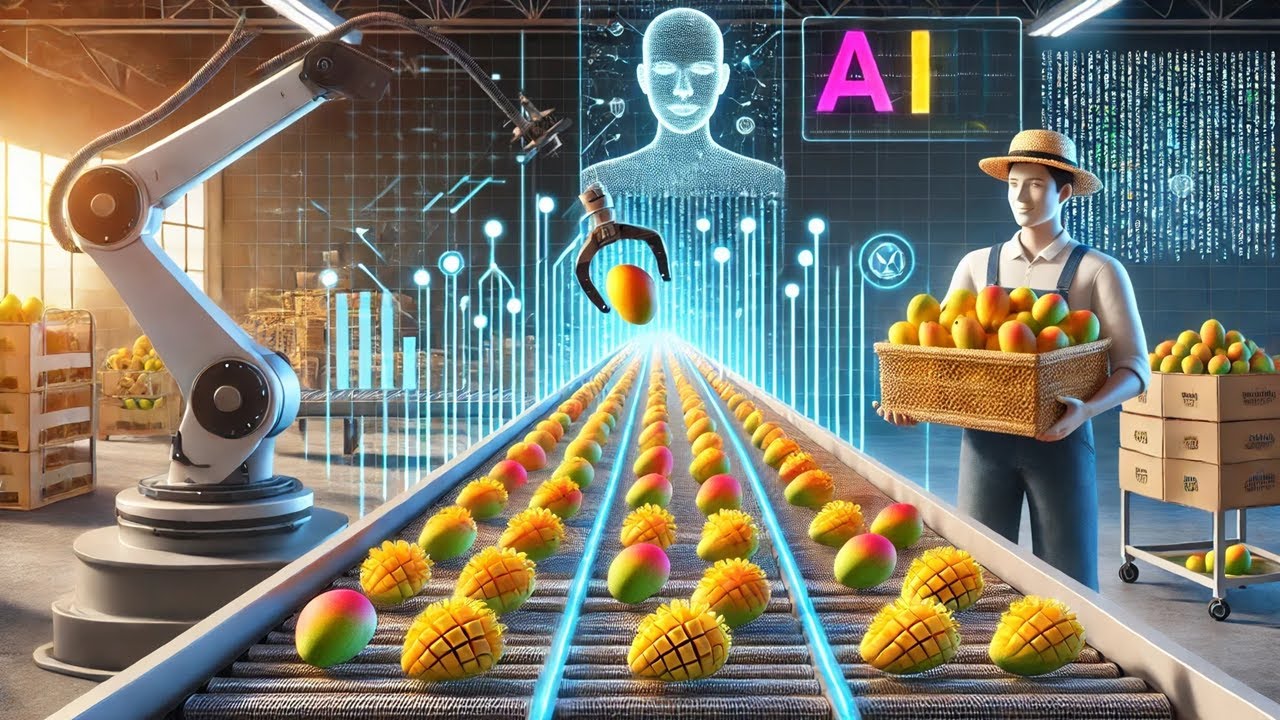 AI Revolutionizing Mango Sorting and Ripeness Classification 