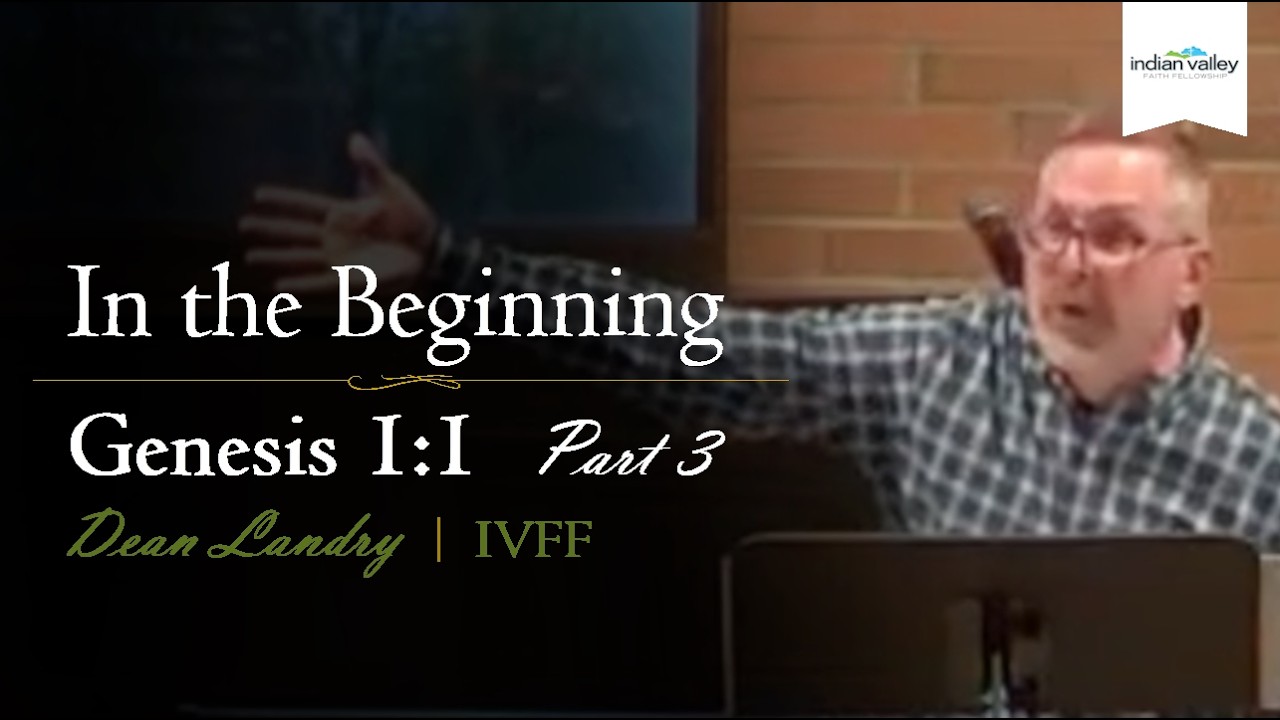 In The Beginning (Part 3)